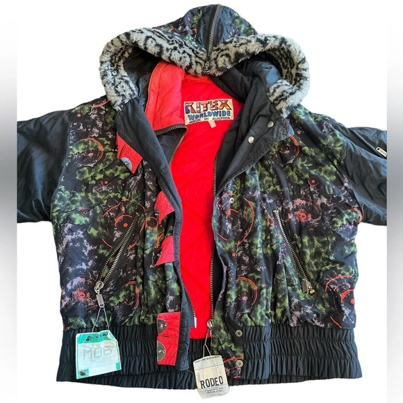 Vintage Kitex worldwide multicolored snow jacket - Picture 1 of 4